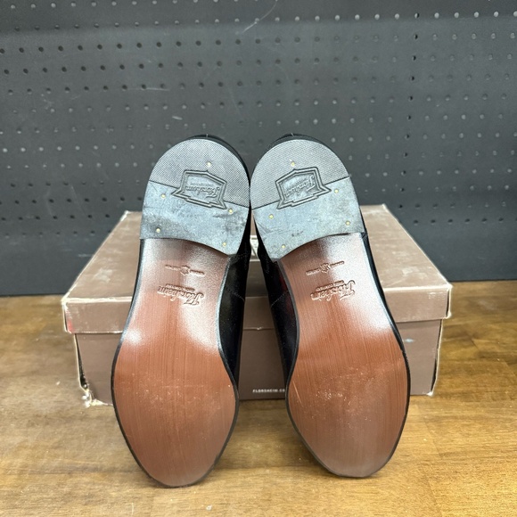 New W/ Box! Men's Florsheim Duke Black Leather Classic Zipper Boot Size 11 - Picture 5 of 5